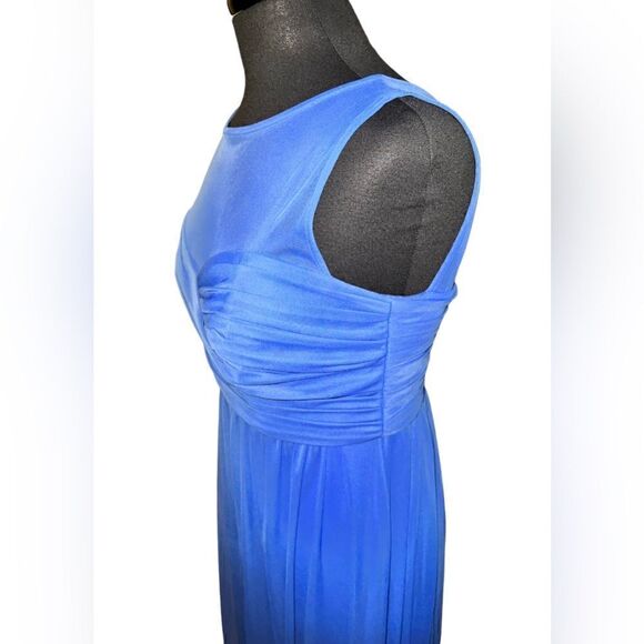 David’s Bridal Blue wedding Dress - Picture 4 of 5